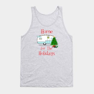 RV Home For The Holidays Tank Top